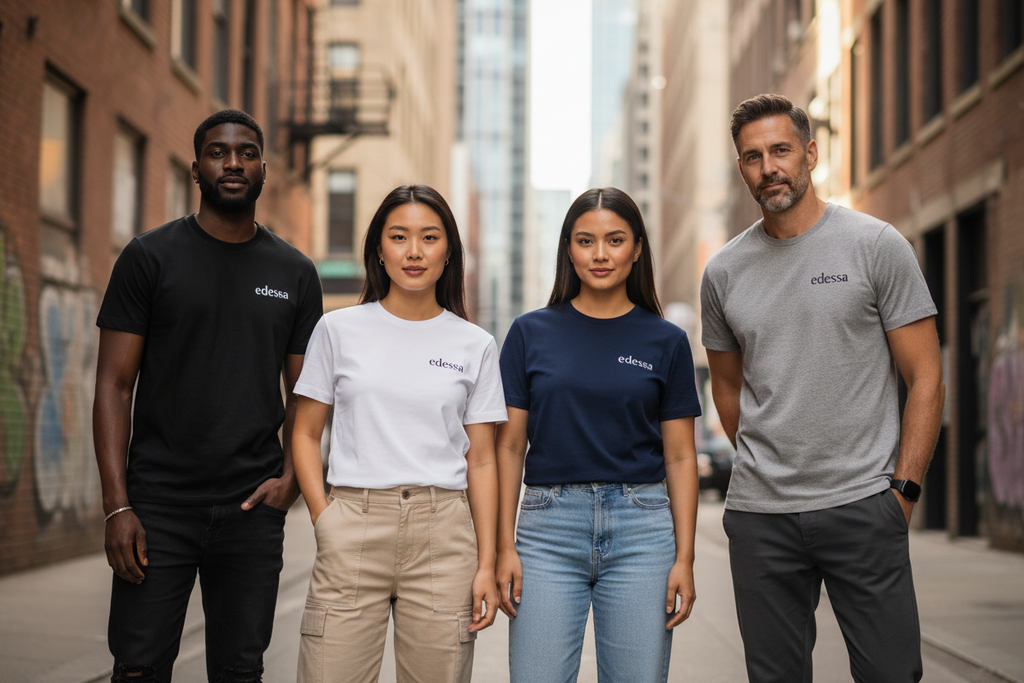 4 Models – Weiß, Schwarz, Marine, Sport Grey