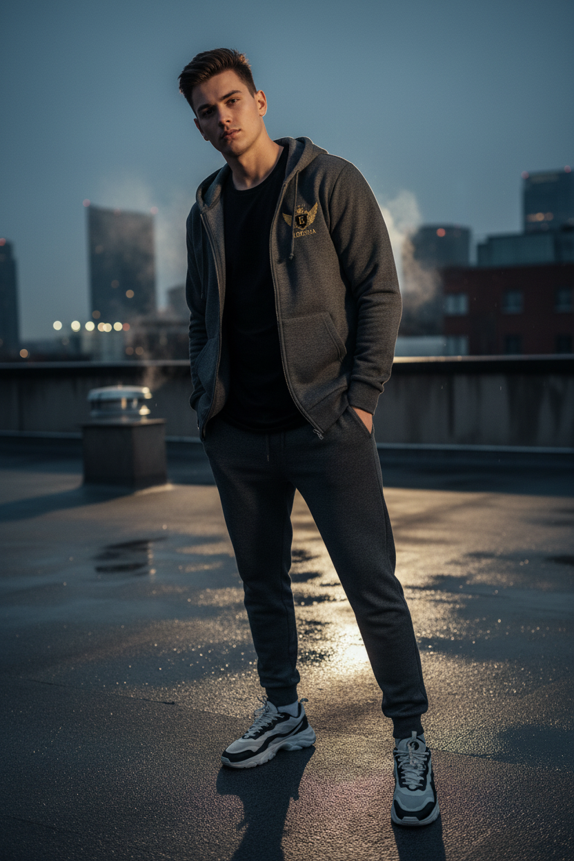 Charcoal Heather – Mann