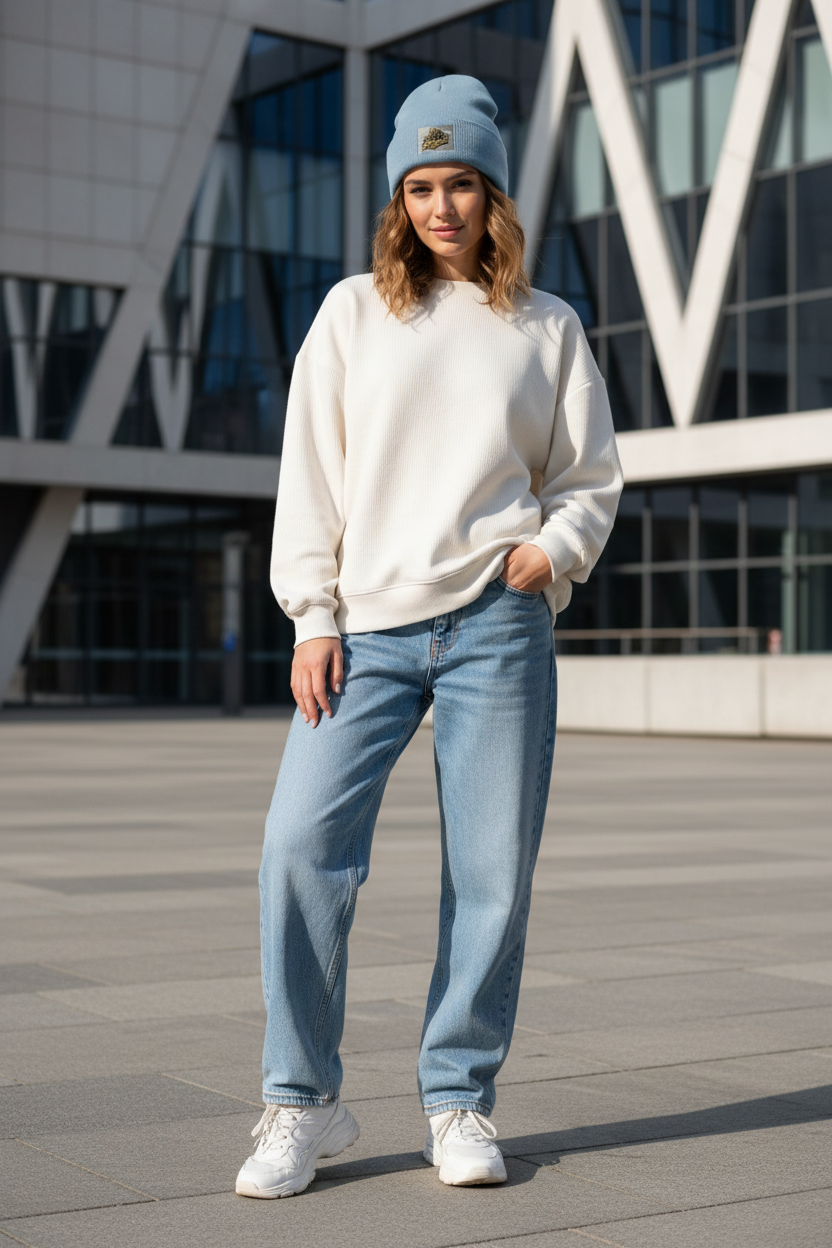 CL Blue Frau