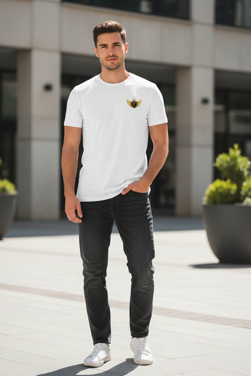EDESSA Classic T-Shirt White – Mann