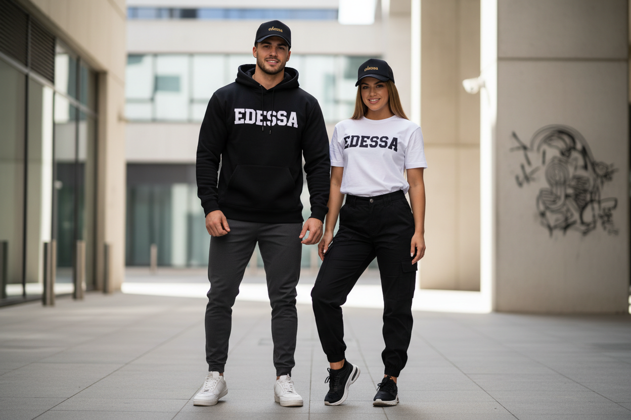 EDESSA Trucker Cap – Mann und Frau