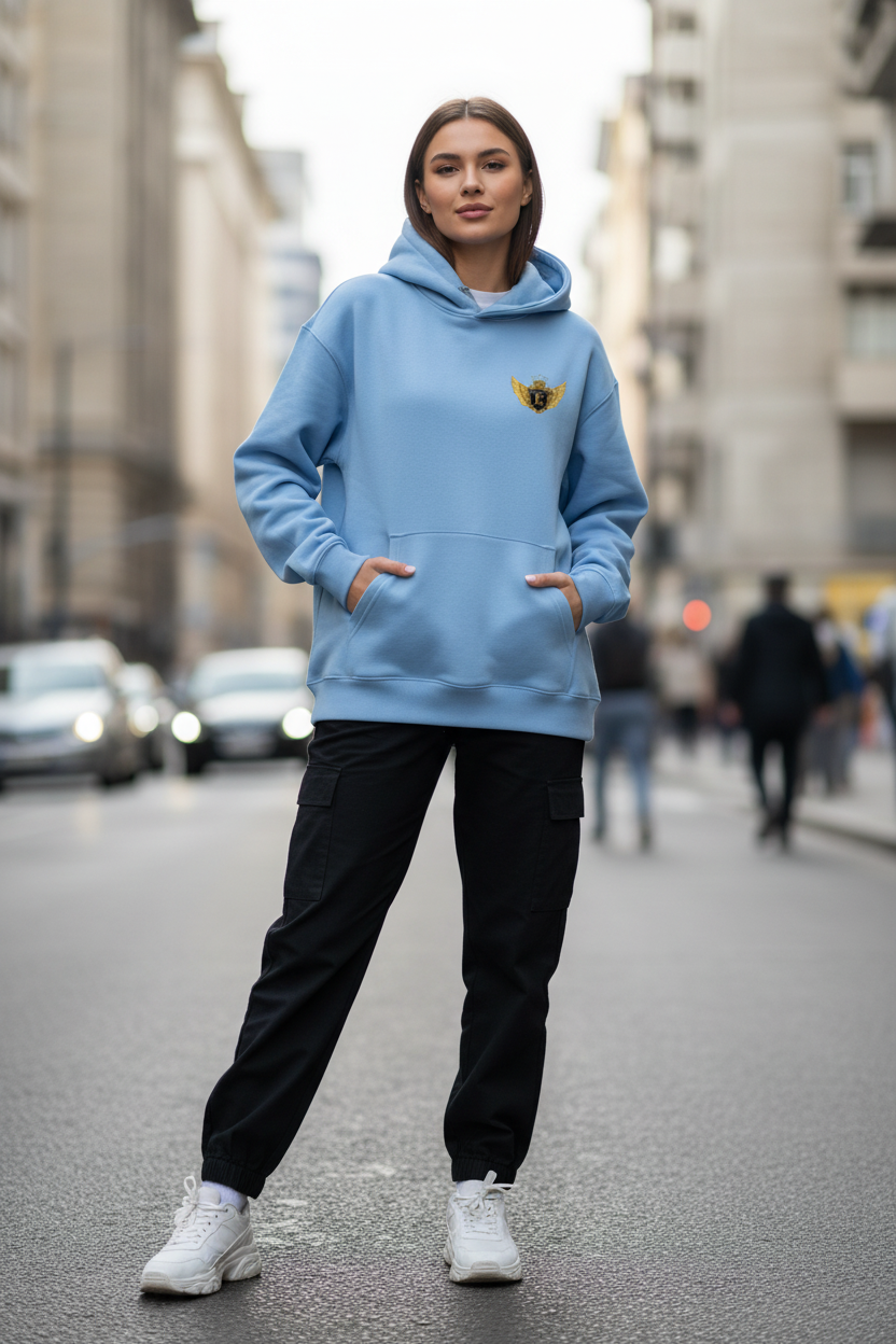 Frau Hellblau Hoodie