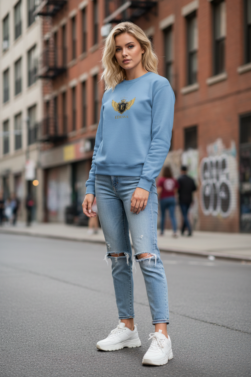 Pullover Blau