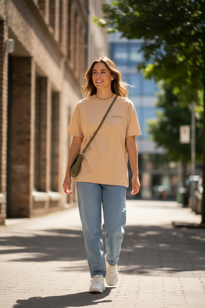Sand – Frau urban